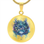 Almost Sold Out - Pentagram Necklace - Circle Luxury Necklace