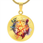 Almost Sold Out - Pentagram Necklace - Circle Luxury Necklace