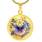 Almost Sold Out - Pentagram Necklace - Circle Luxury Necklace