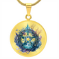 Almost Sold Out - Pentagram Necklace - Circle Luxury Necklace