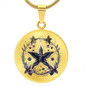 Almost Sold Out - Pentagram Necklace - Circle Luxury Necklace