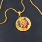 Almost Sold Out - Pentagram Necklace - Circle Luxury Necklace