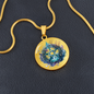 Almost Sold Out - Pentagram Necklace - Circle Luxury Necklace