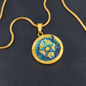 Almost Sold Out - Pentagram Necklace - Circle Luxury Necklace