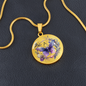 Almost Sold Out - Pentagram Necklace - Circle Luxury Necklace