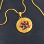 Almost Sold Out - Pentagram Necklace - Circle Luxury Necklace