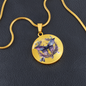 Almost Sold Out - Pentagram Necklace - Circle Luxury Necklace