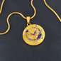 Almost Sold Out - Pentagram Necklace - Circle Luxury Necklace