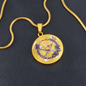 Almost Sold Out - Pentagram Necklace - Circle Luxury Necklace