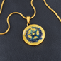 Almost Sold Out - Pentagram Necklace - Circle Luxury Necklace