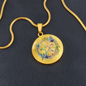 Almost Sold Out - Pentagram Necklace - Circle Luxury Necklace