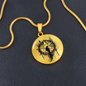 Almost Sold Out - Pentagram Necklace - Circle Luxury Necklace