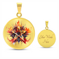 Almost Sold Out - Pentagram Necklace - Circle Luxury Necklace