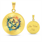 Almost Sold Out - Pentagram Necklace - Circle Luxury Necklace