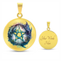 Almost Sold Out - Pentagram Necklace - Circle Luxury Necklace