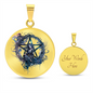 Almost Sold Out - Pentagram Necklace - Circle Luxury Necklace