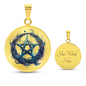 Almost Sold Out - Pentagram Necklace - Circle Luxury Necklace