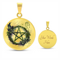 Almost Sold Out - Pentagram Necklace - Circle Luxury Necklace