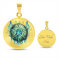 Almost Sold Out - Pentagram Necklace - Circle Luxury Necklace