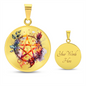 Almost Sold Out - Pentagram Necklace - Circle Luxury Necklace