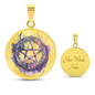 Almost Sold Out - Pentagram Necklace - Circle Luxury Necklace