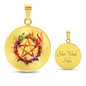 Almost Sold Out - Pentagram Necklace - Circle Luxury Necklace
