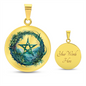 Almost Sold Out - Pentagram Necklace - Circle Luxury Necklace