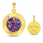 Almost Sold Out - Pentagram Necklace - Circle Luxury Necklace