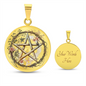 Almost Sold Out - Pentagram Necklace - Circle Luxury Necklace