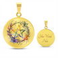 Almost Sold Out - Pentagram Necklace - Circle Luxury Necklace