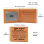 Almost Sold Out - Birthday Gift For Husband - Personalized Leather Wallet