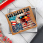 Almost Sold Out - God Bless The USA Leather Wallet