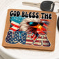 Almost Sold Out - God Bless The USA Leather Wallet