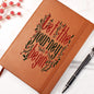 Almost Sold Out - Let The Journey Begin Leather Journal