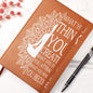 Almost Sold Out - What You Think You Create Leather Journal