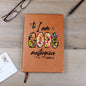 Almost Sold Out - I Am God's Masterpiece Leather Journal