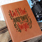 Almost Sold Out - Let The Journey Begin Leather Journal