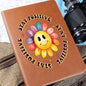 Almost Sold Out - Stay Positive Leather Journal