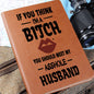 Almost Sold Out - Bitch Leather Journal