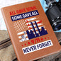 Almost Sold Out - We Will Never Forget - Leather Journal