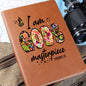 Almost Sold Out - I Am God's Masterpiece Leather Journal