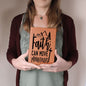 Almost Sold Out - Faith Can Move Mountains Leather Journal