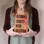 Almost Sold Out - Interrupt Anxiety With Gratitude Leather Journal