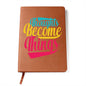 Almost Sold Out - Thoughts Become Things Leather Journal