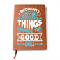 Almost Sold Out - Thoughts Become Things Leather Journal