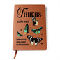 Almost Sold Out - Taurus Zodiac Leather Journal