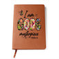 Almost Sold Out - I Am God's Masterpiece Leather Journal