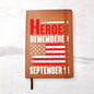 Almost Sold Out - 9-11 Heroes Remembered- Leather Journal