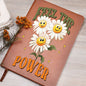 Almost Sold Out - Feel The Power Leather Journal
