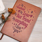 Almost Sold Out - My Soulmate My Lover Leather Journal